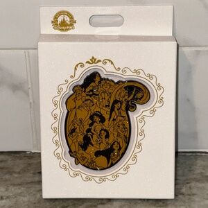 Disney Parks Princess 👑 Jumbo Pin - NEW Ariel Merida Tiana Moana Mulan Aurora